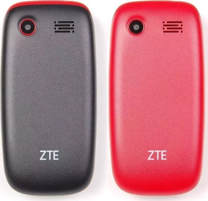 Телефон ZTE R341 Black/Dark red
