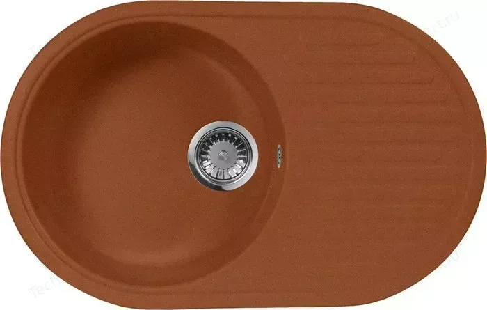 Мойка кухонная AquaGranitEx M-18 730х460 терракот (M-18 307)