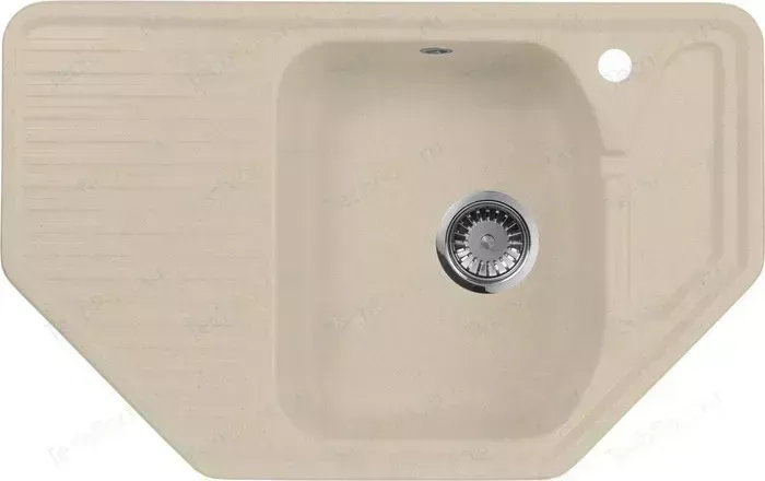 Мойка кухонная AquaGranitEx M-10 795х495 бежевый (M-10 328)