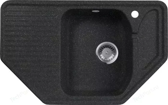 Мойка кухонная AquaGranitEx M-10 795х495 черный (M-10 308)