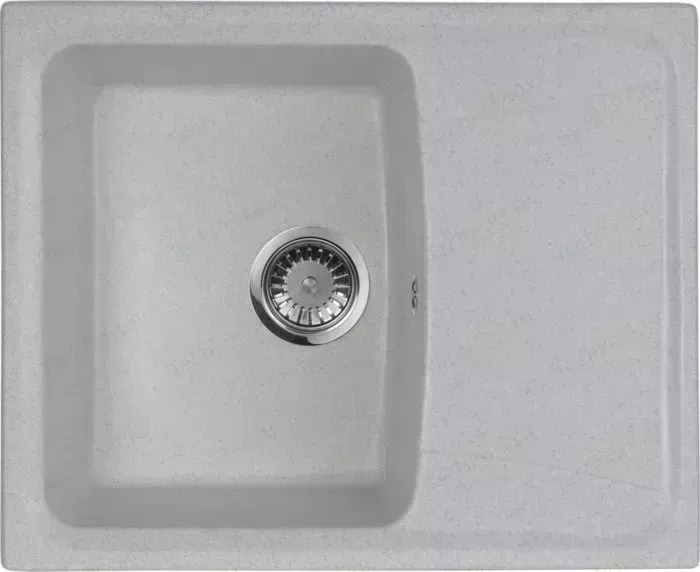 Мойка кухонная AquaGranitEx M-17K 605х490 серый (M-17K 310)