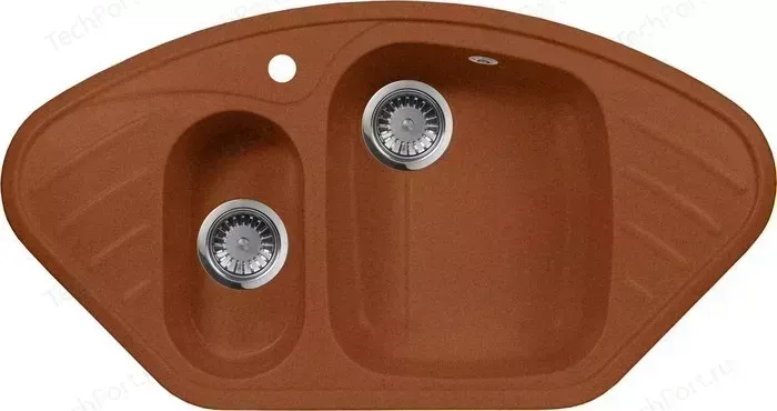 Мойка кухонная AquaGranitEx M-14 950х500 терракот (M-14 307)