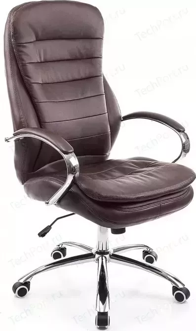 Кресло офисное Woodville Tomar коричневое