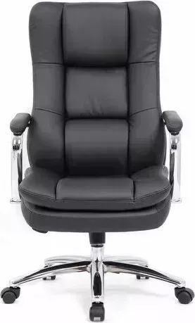 Кресло офисное Brabix Amadeus EX-507 экокожа хром черное 530879