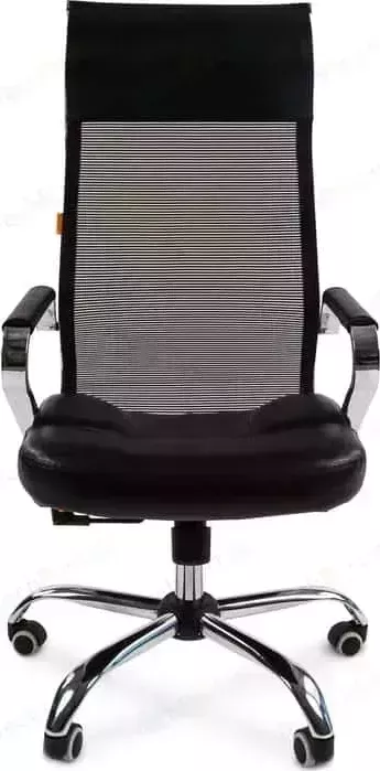 Кресло офисное CHAIRMAN 700 экопремиум черный/сетка
