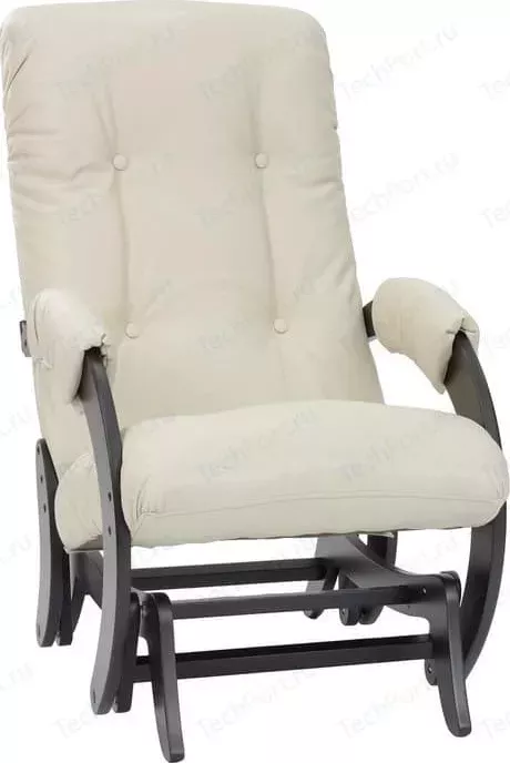 Кресло-качалка Мебель Импэкс глайдер Комфорт Модель 68 венге, Polaris Beige