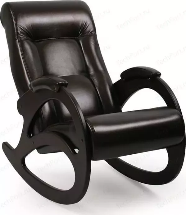 Кресло-качалка Мебель Импэкс Комфорт Модель 4 б/л венге, обивка Oregon perlamytr 120