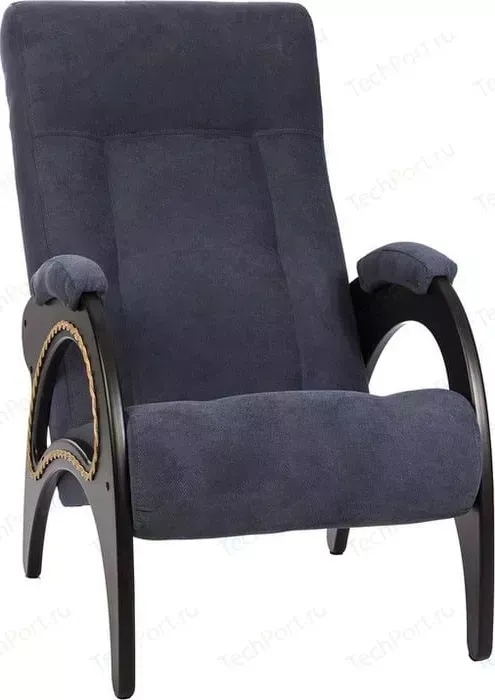 Кресло для отдыха Мебель Импэкс Комфорт Модель 41 венге, обивка Verona Denim Blue