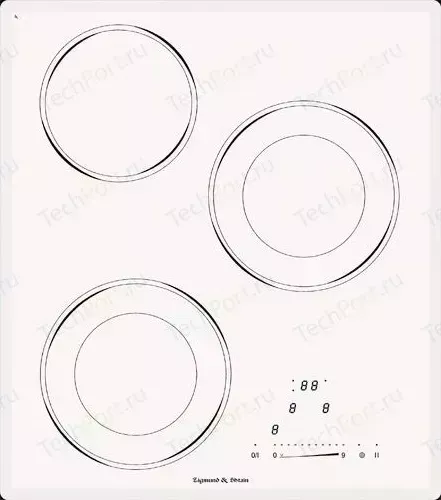 Панель варочная электрическая ZIGMUND SHTAIN CNS 139.45 WX