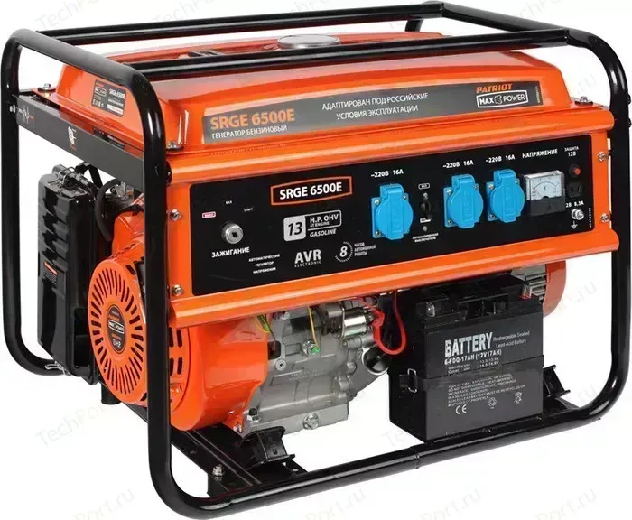 Генератор PATRIOT Max Power SRGE 6500E