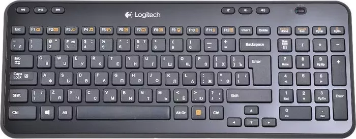 Клавиатура LOGITECH Wireless Keyboard K360 Black USB (920-003095)