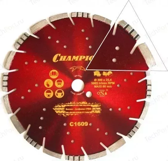 Диск алмазный CHAMPION 300х25.4мм Mixtar (C1609)