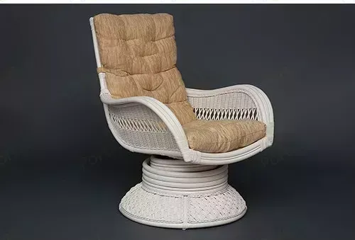 Кресло TetChair Andrea Relax Medium с подушкой, TCH White