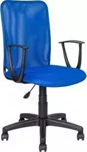 Кресло офисное Алвест AV 220 PL (C) TW - сетка/сетка односл 452/471 синяя/синяя