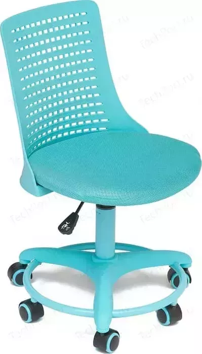 Кресло офисное TetChair Kiddy, ткань, бирюзовый