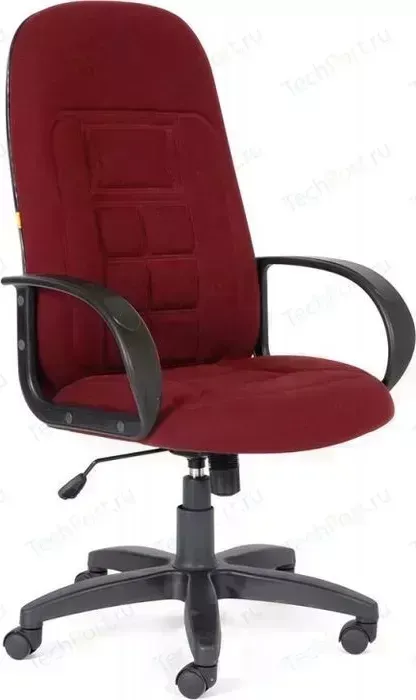 Кресло офисное CHAIRMAN 727 бордовый