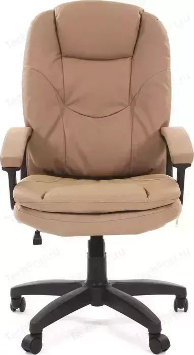 Кресло офисное CHAIRMAN 668 LT чер.пласт экопремиум бежевый