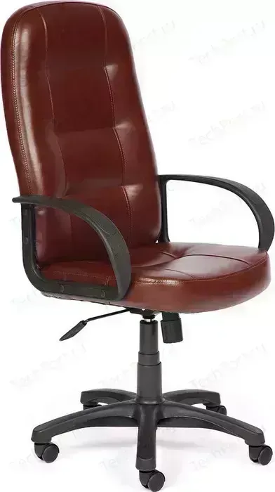 Кресло офисное TetChair DEVON кож/зам коричневый 2 TONE