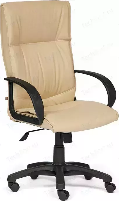 Кресло офисное TetChair DAVOS кож/зам, бежевый, 36-34