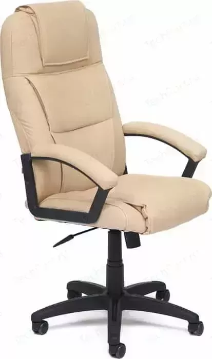 Кресло офисное TetChair BERGAMO кож/зам бежевый 36-34