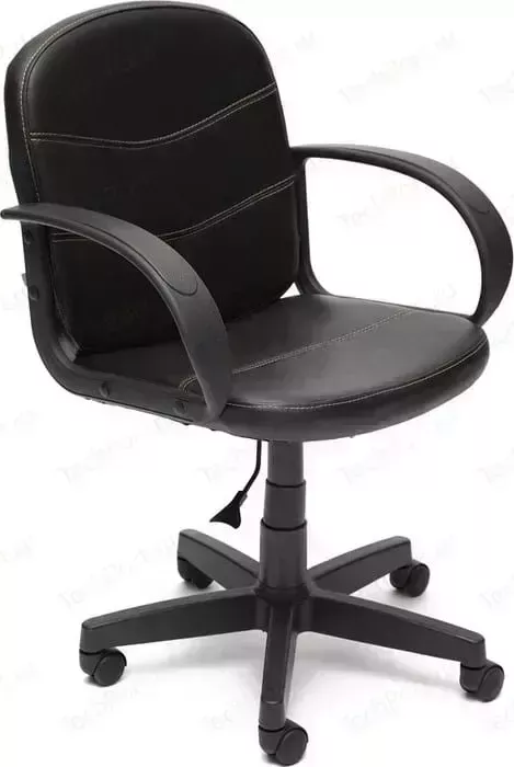 Кресло офисное TetChair BAGGI кож/зам, черный, 36-6