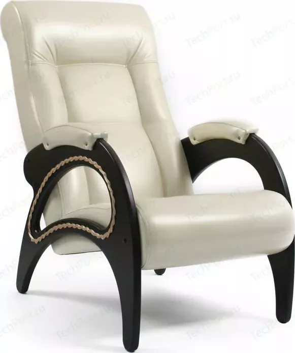 Кресло Мебель Импэкс Модель 41 с лозой Орегон перламутр 106