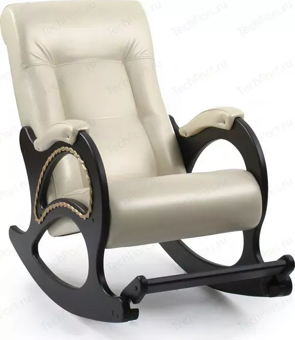 Кресло-качалка Мебель Импэкс Модель 44 с лозой Орегон перламутр 106
