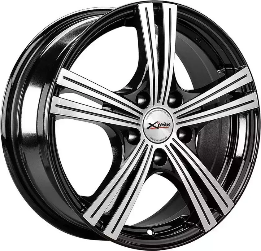 Диск автомобильный X'trike X-1126,5\R16 5*100 ET45d67,1BK/FP[] 6,5//R16