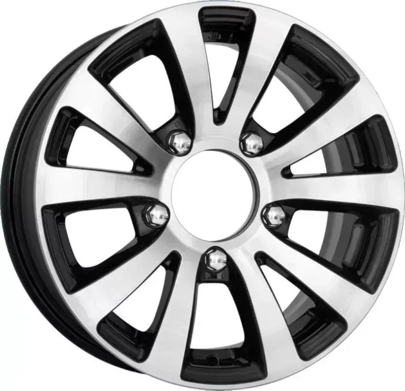 Диск автомобильный КиК Фалкон-Нова (КС642)6,0\R15 5*139,7 ET35d98Алмаз черный[] 6,0//R15