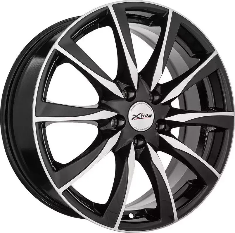 Диск автомобильный X'trike X-1207,0\R17 5*114,3 ET45d67,1BK/FP[] 7,0//R17