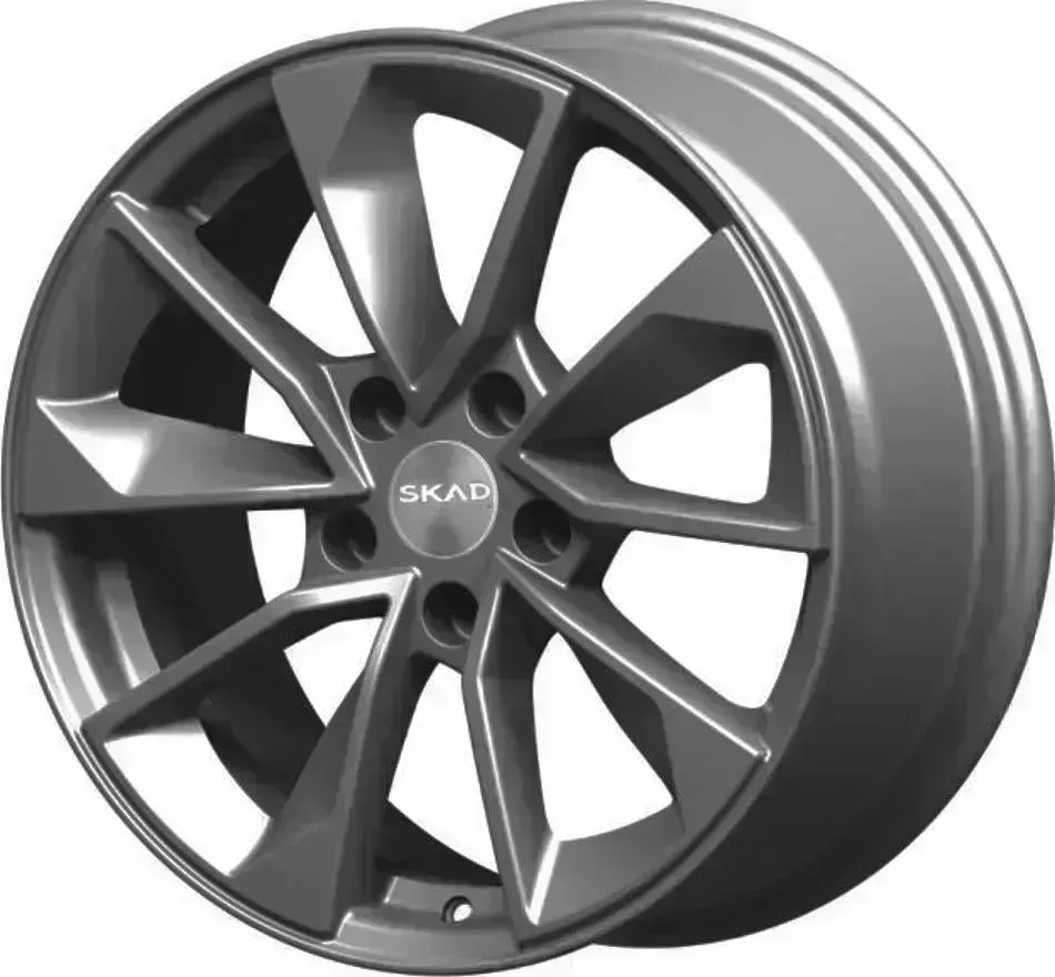 Диск автомобильный СКАД Nissan Qashqai (KL-299)7,0\R17 5*114,3 ET40d66,1Графит[] 7,0//R17
