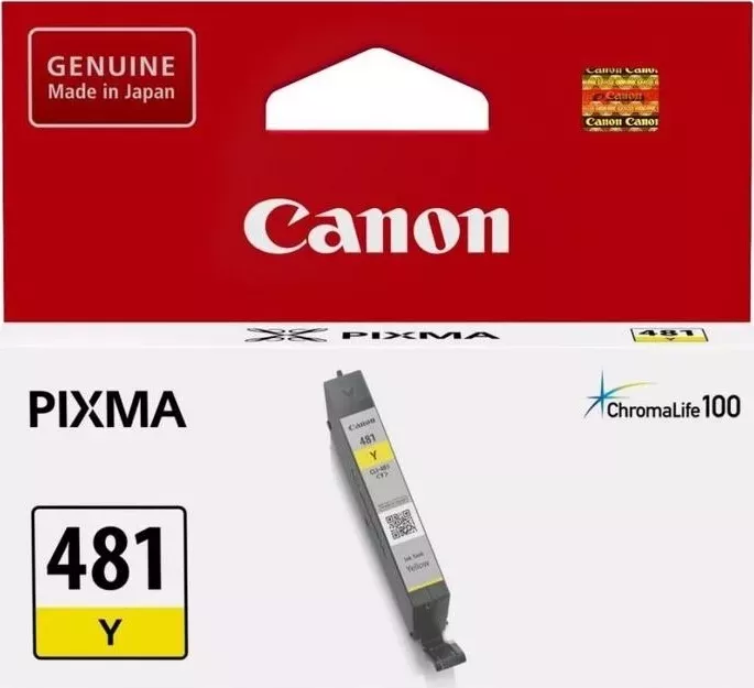 Расходный материал для печати CANON CLI-481 Y желтый