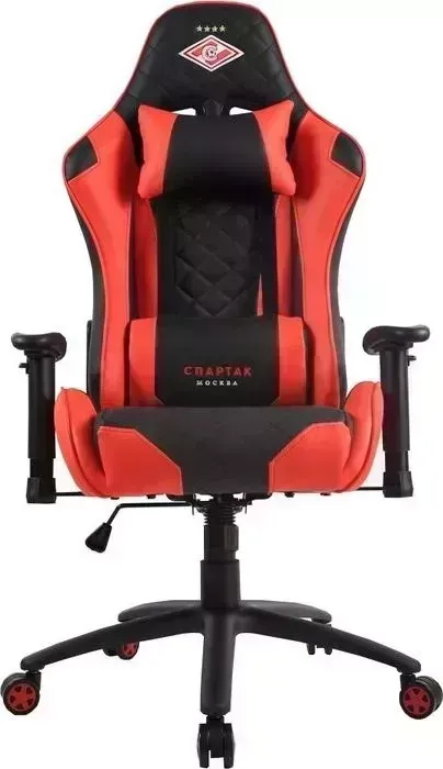 Кресло офисное ZONE 51 компьютерное игровое Спартак Гладиатор black-red