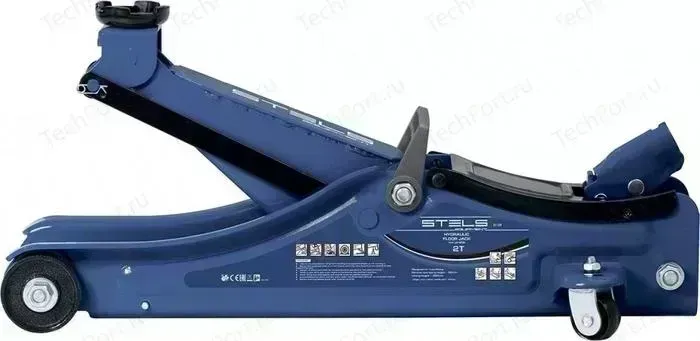 Домкрат подкатной STELS гидравлический 2т 80-380мм Low Profile (51129)