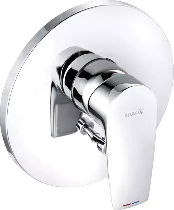 Смеситель для ванны Kludi Pure&Solid встраиваемый, с механизмом (346500575, 88011)