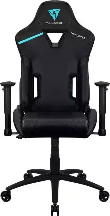Кресло офисное ThunderX3 компьютерное игровое TC3 jet black