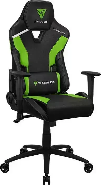 Кресло офисное ThunderX3 компьютерное игровое TC3 neon green