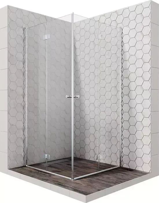 Душевой уголок Ambassador Diamond 100x100 прозрачный, хром (12011110)