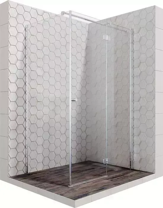 Душевой уголок Ambassador Diamond 120x90 прозрачный, хром (12011108R)