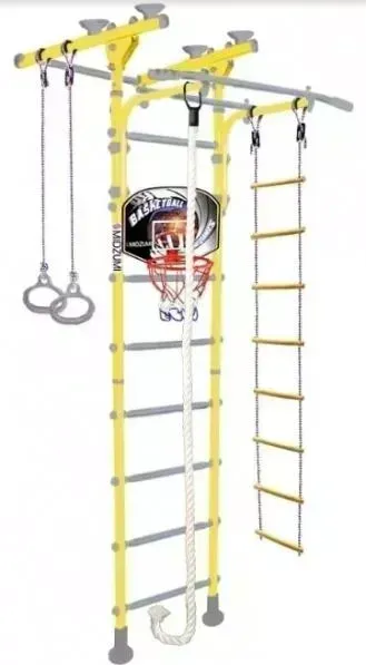 Детский спортивный комплекс Midzumi Niji Ton Basketball Shield лимонный пай