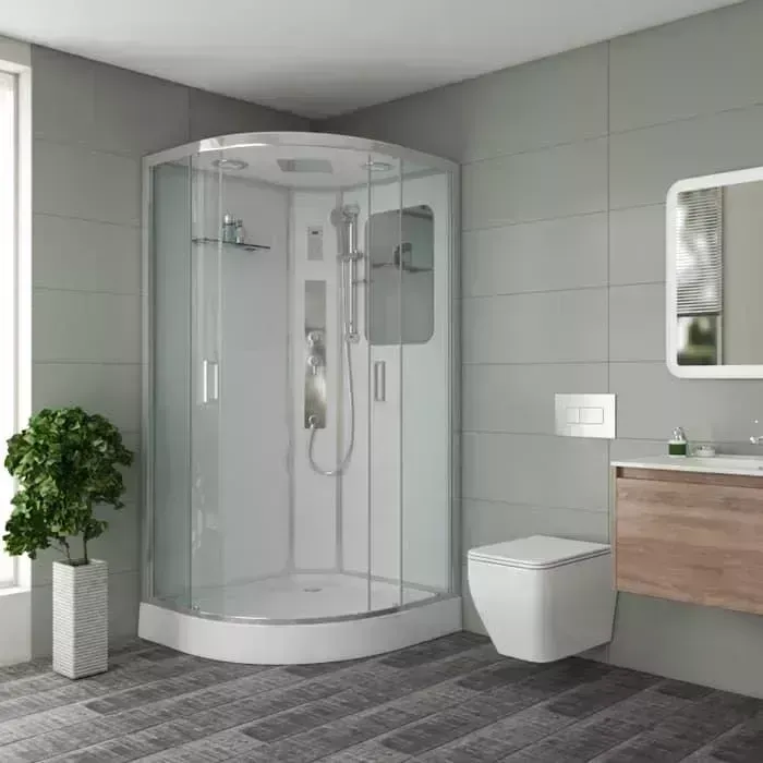 Душевая кабина NIAGARA 90х90х210 прозрачные стекла (NG-6001-01G)