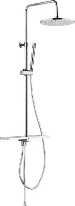 Душевая система AQUANET AF430-70-R-C Pragmatic R 25 с полочкой (243322)