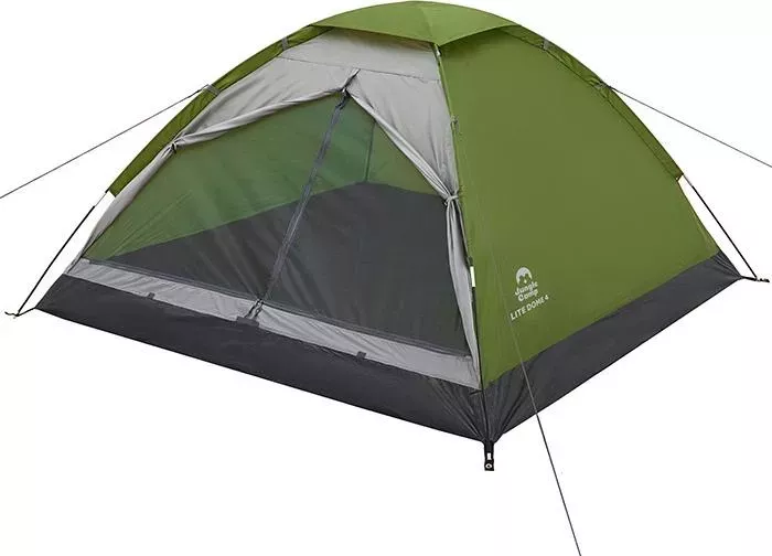 Палатка Jungle Camp Lite Dome 4 (Mono Dome 4), зеленый/серый (70813/70883)