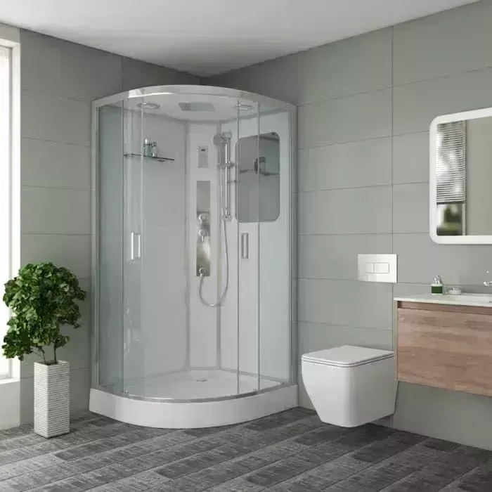 Душевая кабина NIAGARA 100х100х210 прозрачные стекла (NG-6002-01G)