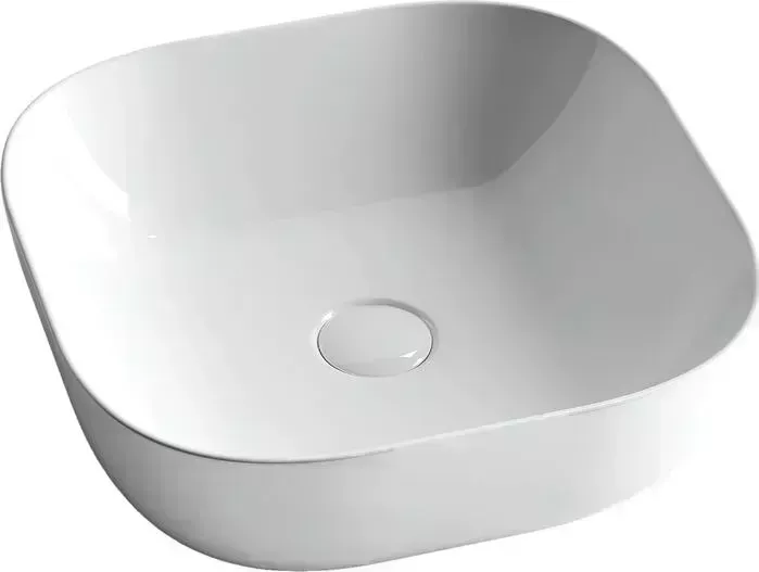 Раковина Ceramica Nova накладная Element 41,5х41,5 квадратная (CN6010)
