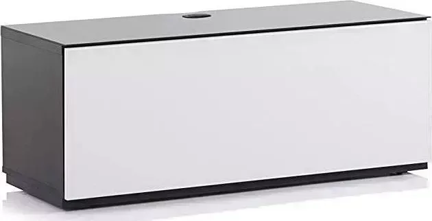 Тумба под телевизор SONOROUS ST 110F BLK WHT BS