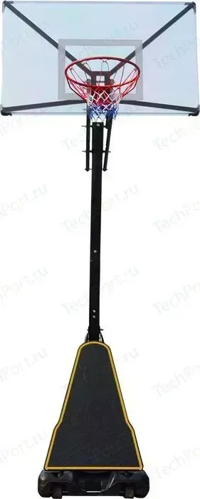 Баскетбольная мобильная стойка DFC STAND54T 136x80 см поликарбонат