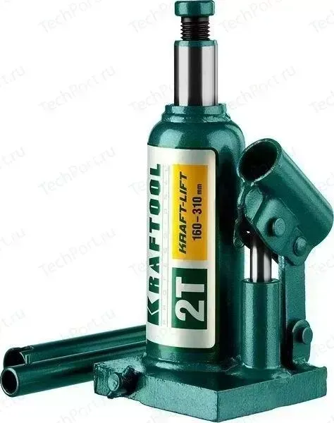 Домкрат KRAFTOOL гидравлический бутылочный 2т, Kraft-Lift (43462-2-z01)