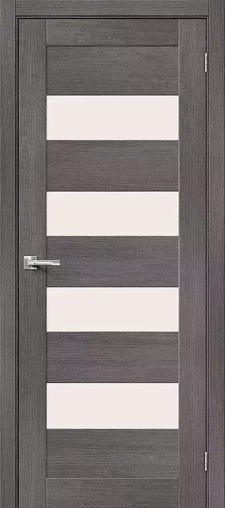 Дверь BRAVO Браво-23 Grey Melinga 200*60 153-1282