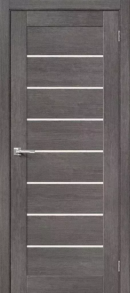Дверь BRAVO Браво-22 Grey Melinga 200*60 153-1278